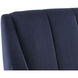Patrice Abbington Navy Lounge Chair